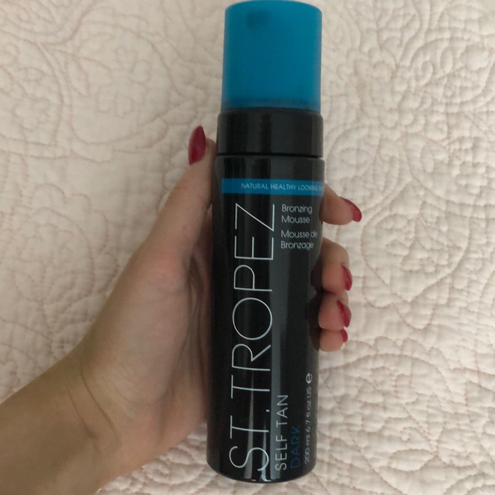St. Tropez Dark Self Tanner Mousse - used twice